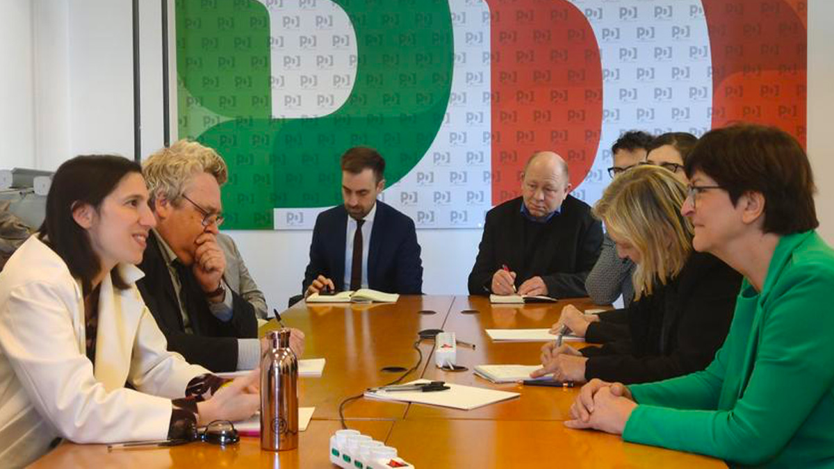 elly-schlein-saskia-esken Schlein incontra la co-presidente Spd Esken: "Grandi transizioni da affrontare insieme"