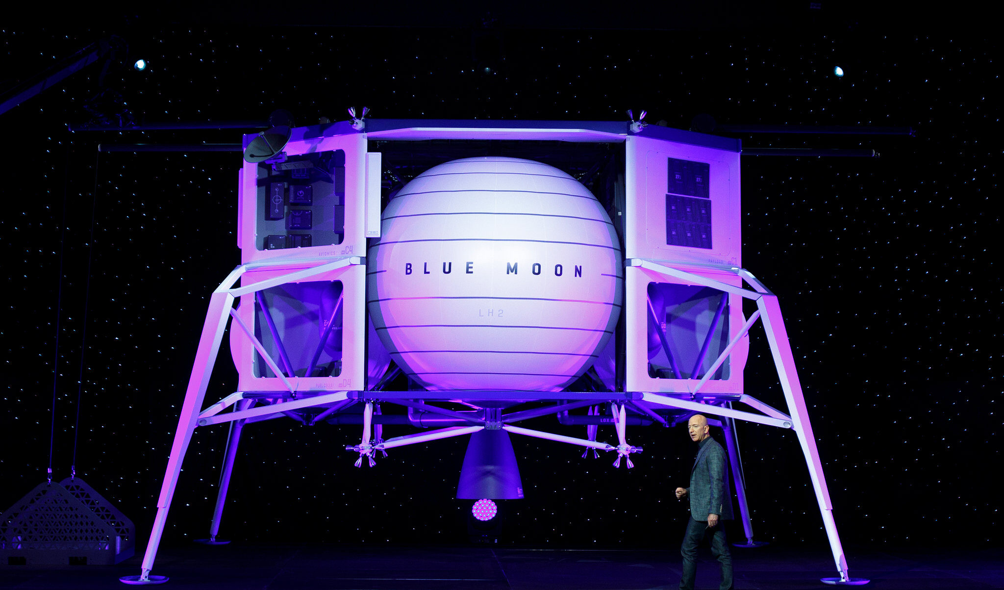 Blue Moon di Blue Origin selezionato per la Missione Artemis 5 Blue Moon di Blue Origin selezionato per la Missione Artemis 5