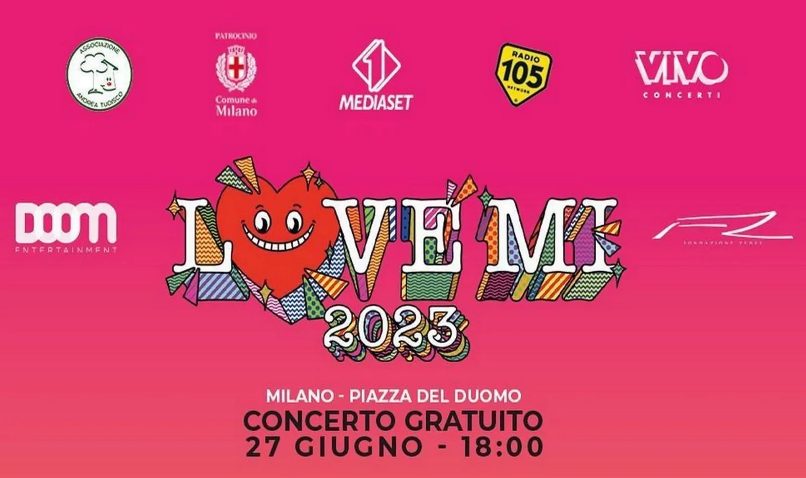 "Love MI", alle 19 su Italia 1 l'evento musicale in Piazza Duomo: ecco tutti i cantanti