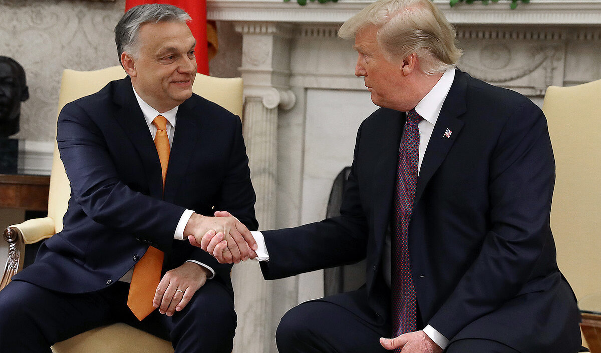 Trump elogia Orban: "Non vedo l'ora di lavorare ancora una volta con lui"