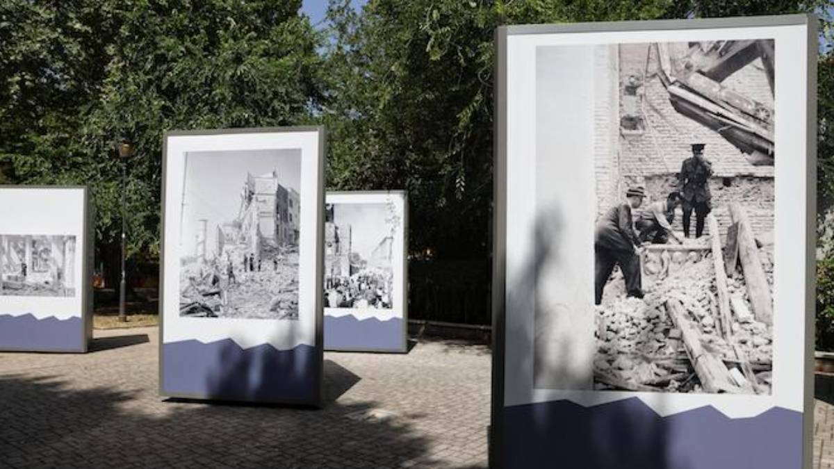 A 80 anni dalla tragedia di San Lorenzo, un tributo d'arte e fotografia a cielo aperto