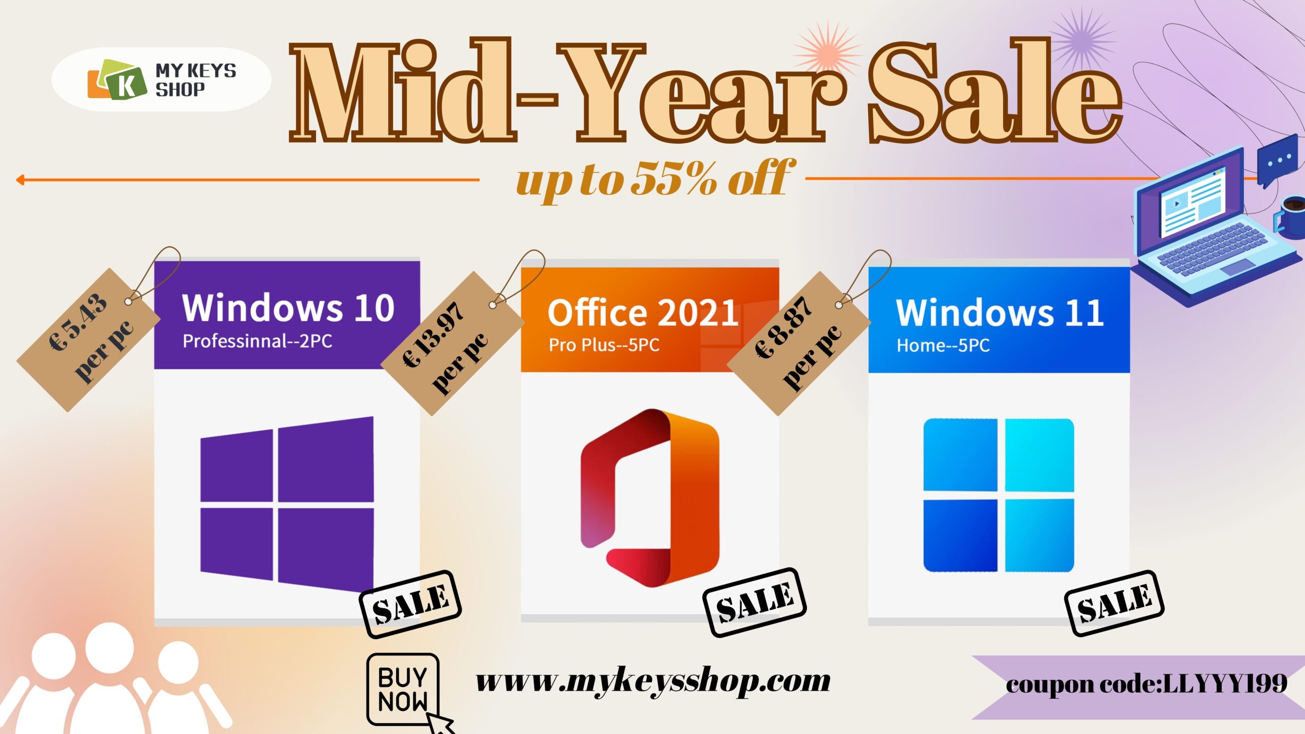 Ottieni di più, paga meno: non perderti il saldo estivo di Mykeysshop su chiavi di licenza per Windows e Office Ottieni di più, paga meno: non perderti il saldo estivo di Mykeysshop su chiavi di licenza per Windows e Office