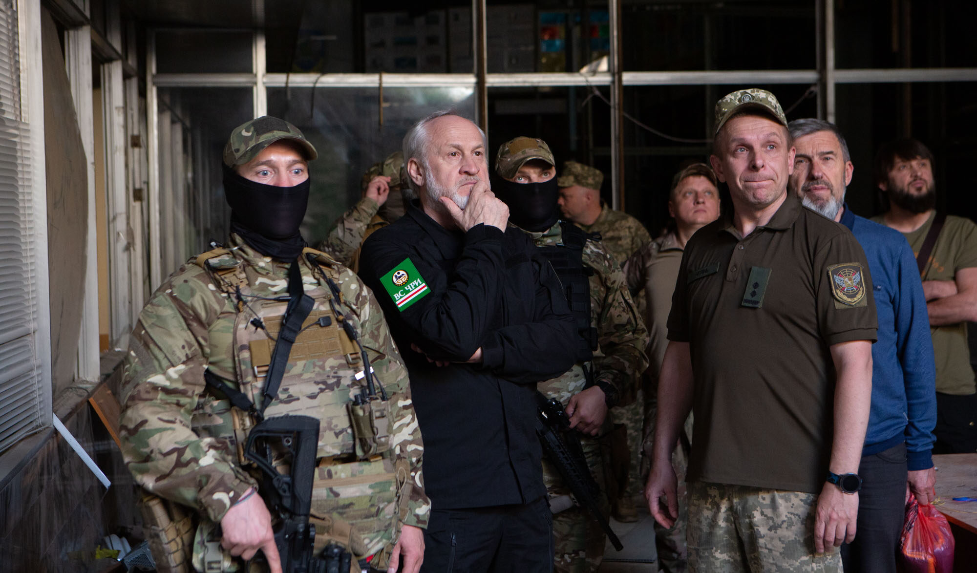 Miliziani ceceni filo-Kiev attaccano un convoglio russo Miliziani ceceni filo-Kiev attaccano un convoglio russo