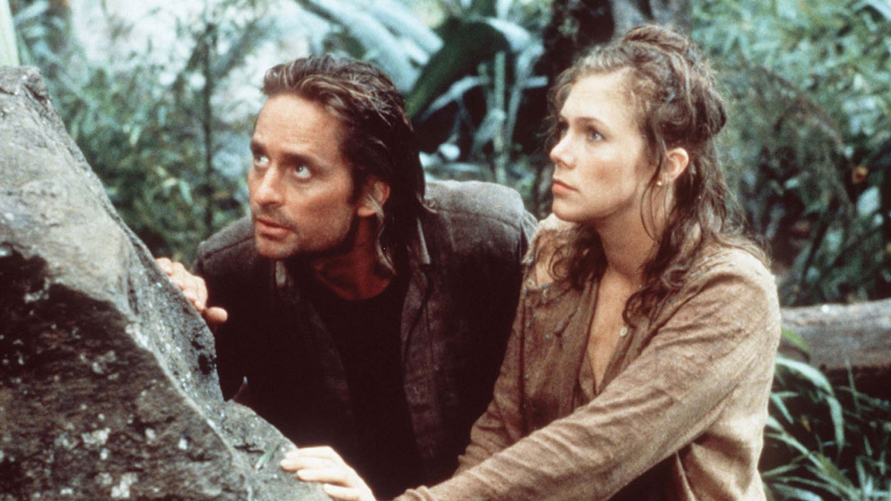 inseguimento-pietra-verde “All’inseguimento della pietra verde”, alle 21.25 su Rete 4: la trama del film con Michael Douglas