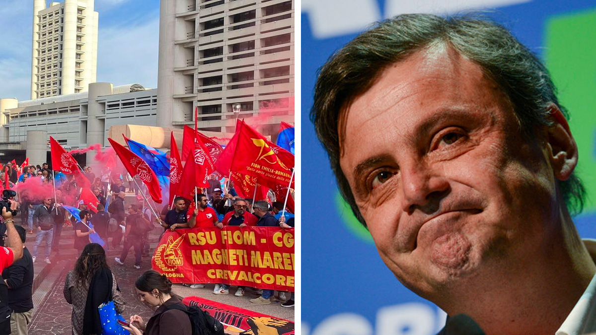 calenda-marelli-crevalcore Stellantis, scontro Landini - Calenda: "Contento della sua querela, pronto a rinunciare ai privilegi da parlamentare"