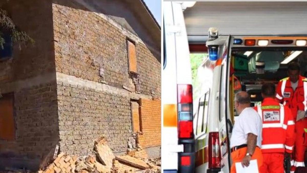 Crolla una parte di uno stabile a Corchiano, morto l'operaio che stava lavorando all'interno