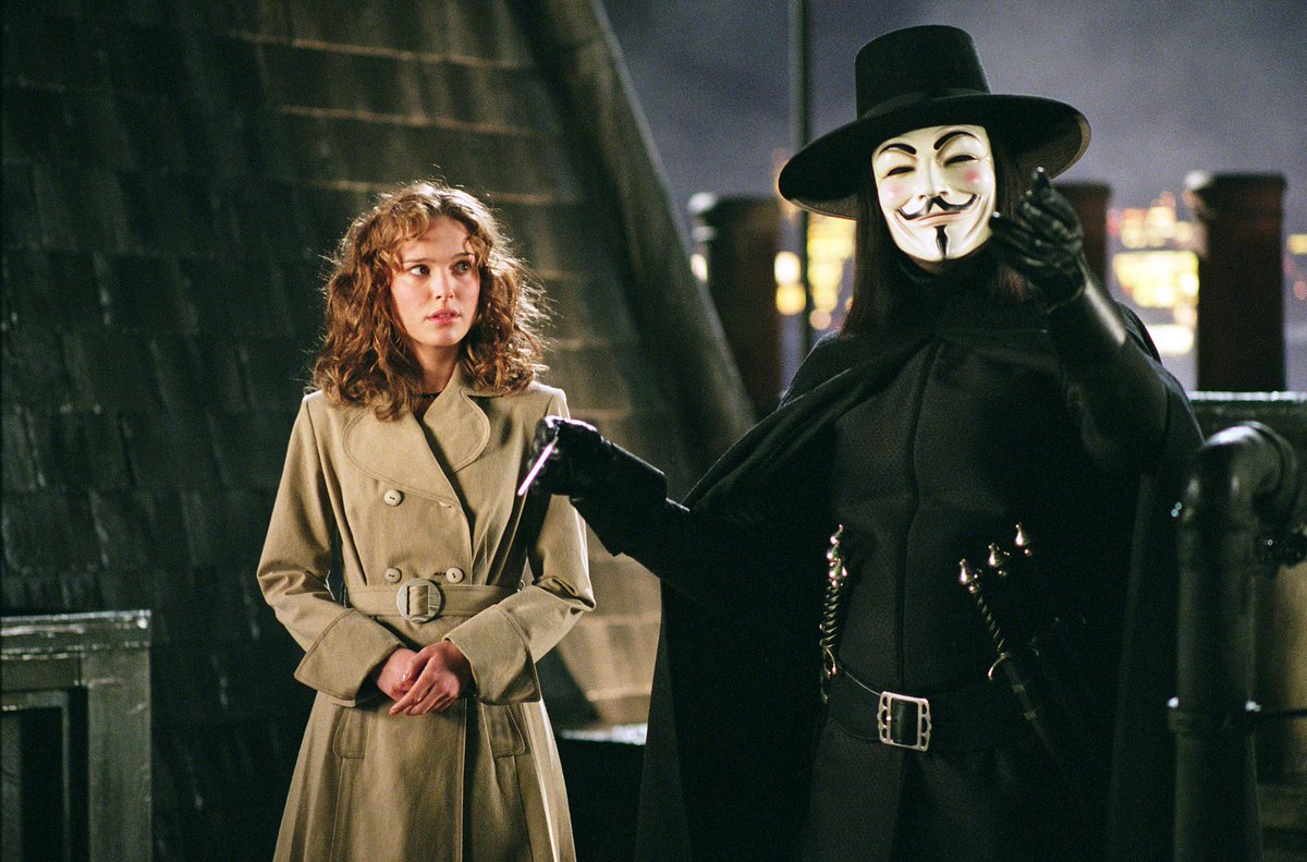 “V per Vendetta”, alle 21.10 su Venti: ecco la trama del film con Natalie Portman