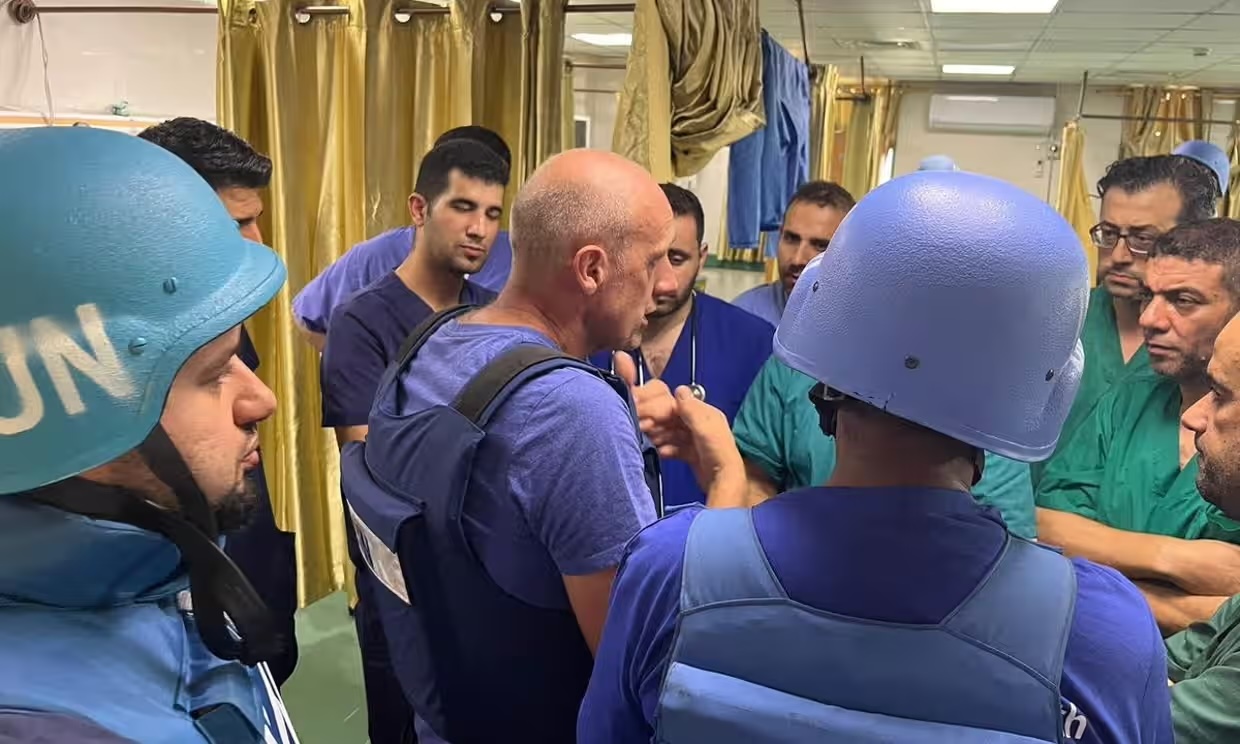 L'Oms definisce gli operatori dell’ospedale al-Shifa "eroi" in una "zona della morte"