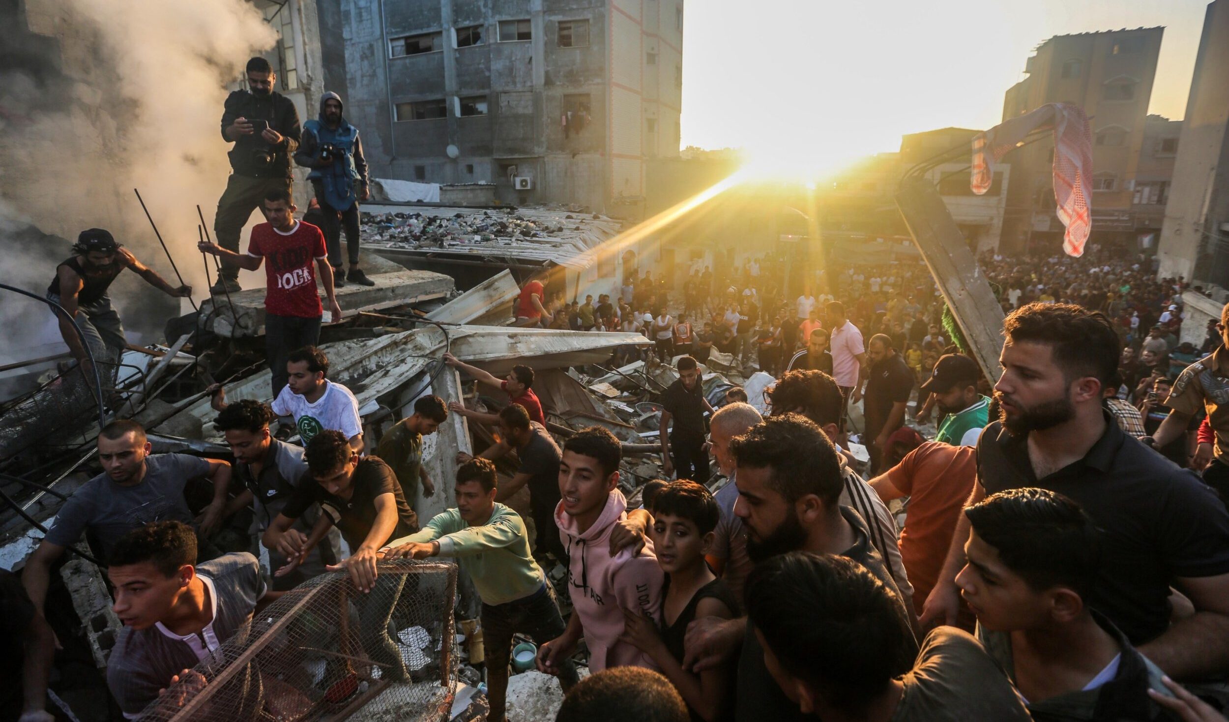 Gaza, la denuncia dell'Onu:  quasi 1,5 milioni di persone sfollate dalle proprie abitazioni