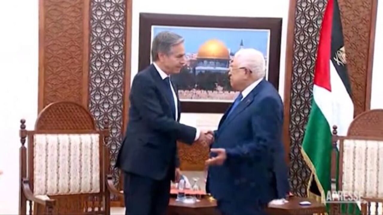 Blinken incontra Abu Mazen: "L'Anp dovrà riformarsi"