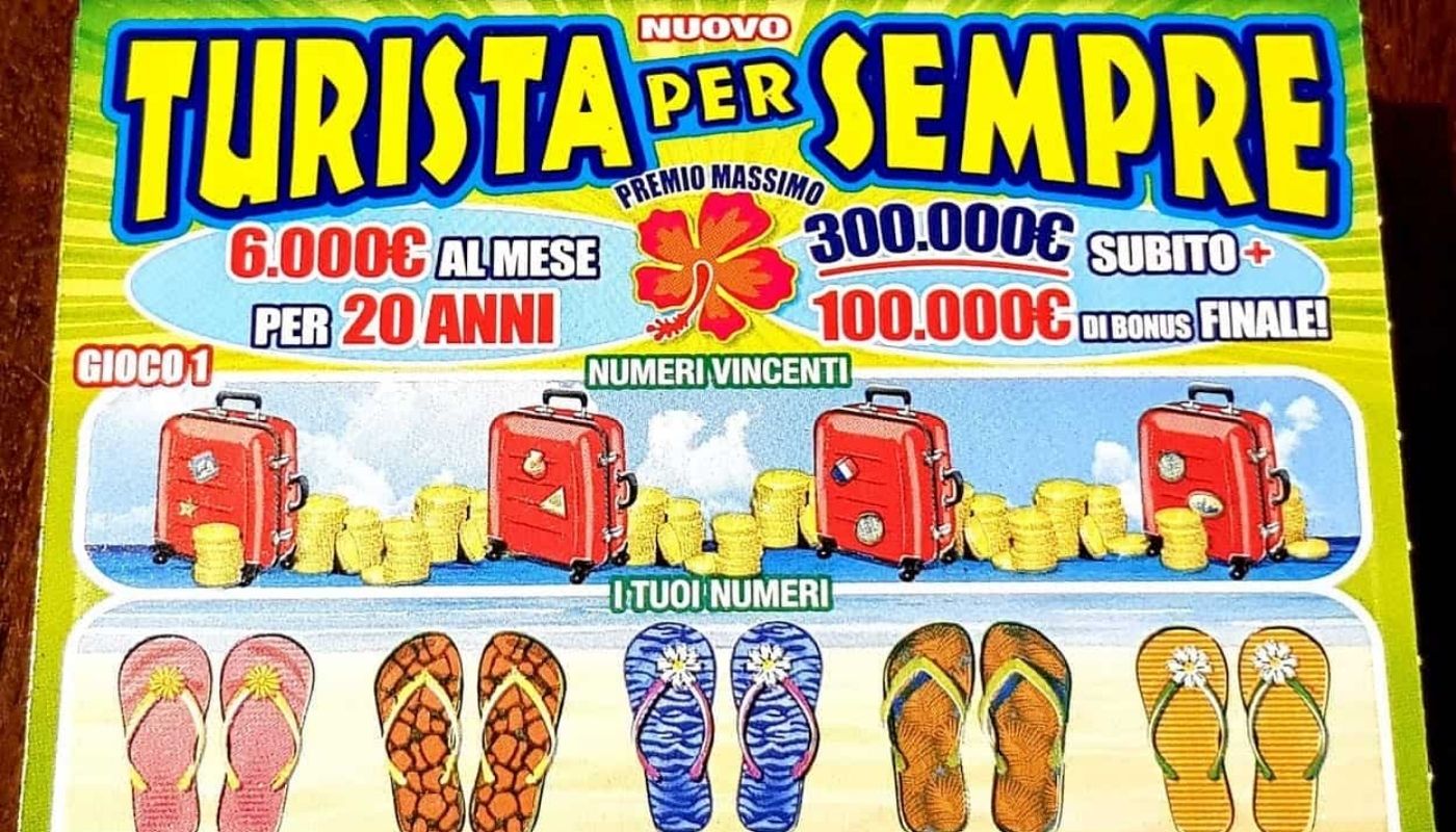 I Gratta e Vinci con rendita: la linea “Turista per Sempre”