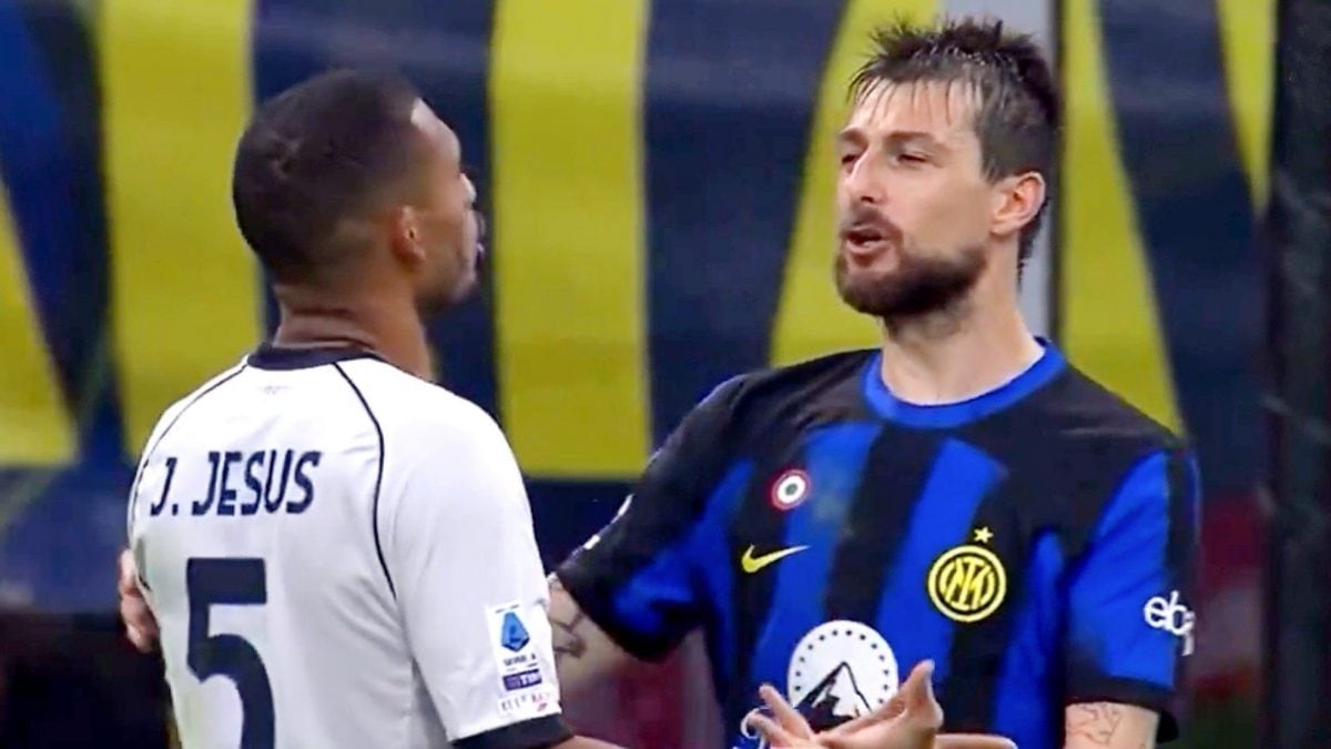 Francesco Acerbi è stato assolto dopo le accuse di Juan Jesus: il difensore dell'Inter non salterà neanche una partita