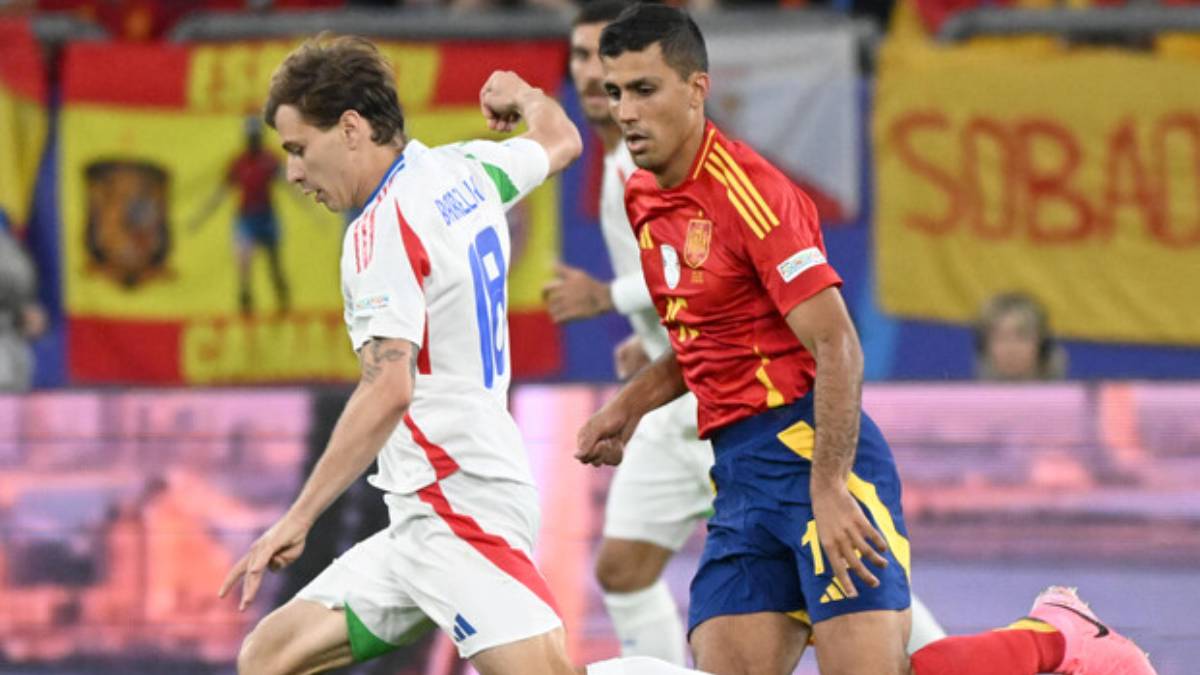 italia-spagna Italia-Spagna: Azzurri k.o. con autogol di Calafiori