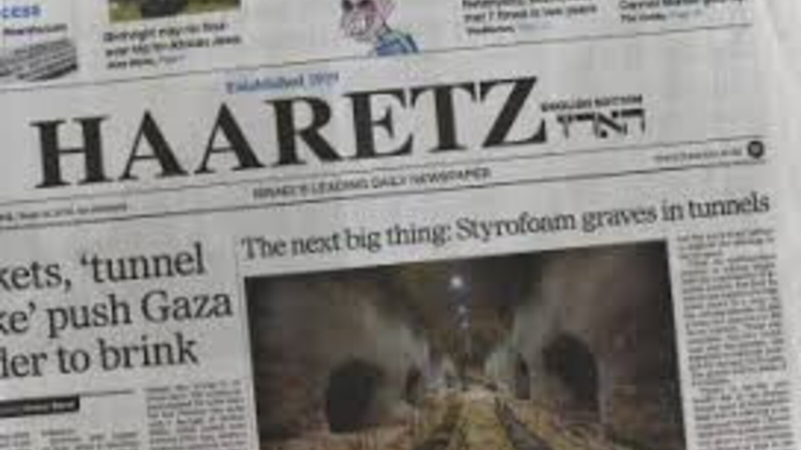 Israele, Haaretz: un giornale in "guerra" per difendere la libertà d'informazione Israele, Haaretz: un giornale in "guerra" per difendere la libertà d'informazione