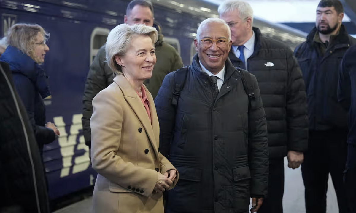 Screenshot 2025-02-24 alle 10.17.39 Kiev: la visita di una dozzina di leader per il terzo anniversario dell'invasione russa dell'Ucraina