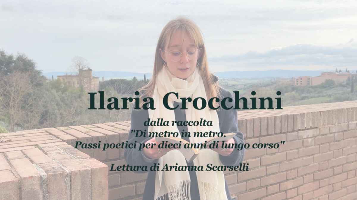 Il mese della poesia: Ilaria Crocchini dalla raccolta "Di metro in metro. Passi poetici per dieci anni di lungo corso"