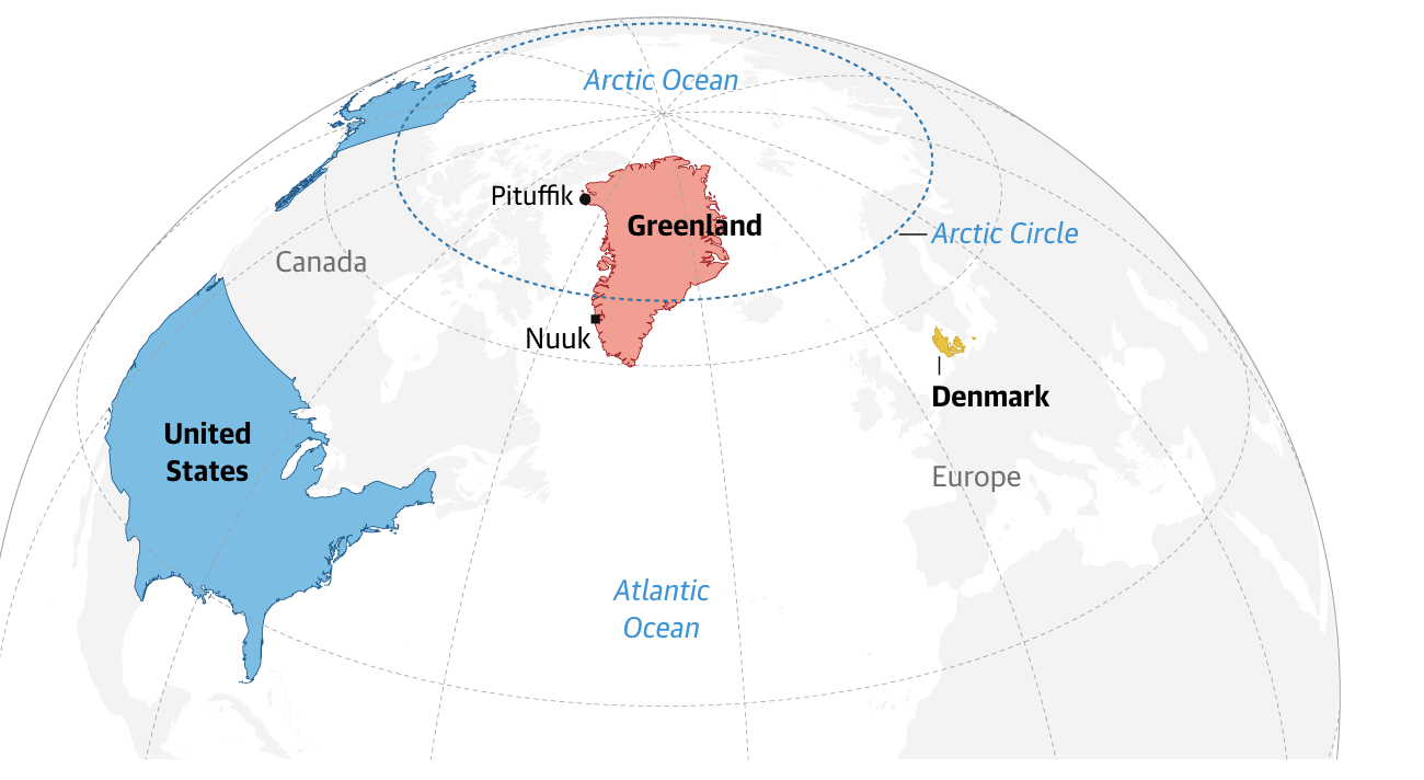 Vance alfiere dell'imperialismo di Trump ripete che la Groenlandia dovrà essere presa dagli Stati Uniti