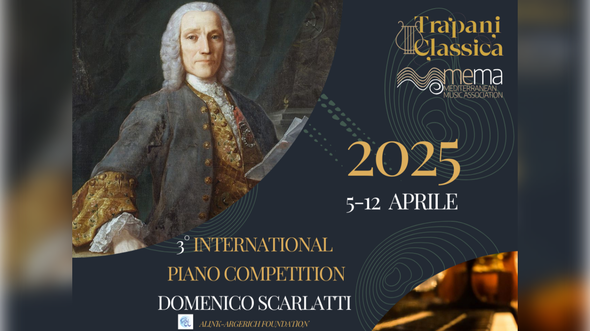 Le olimpiadi della musica classica: Trapani ospita il concorso internazionale “Domenico Scarlatti”