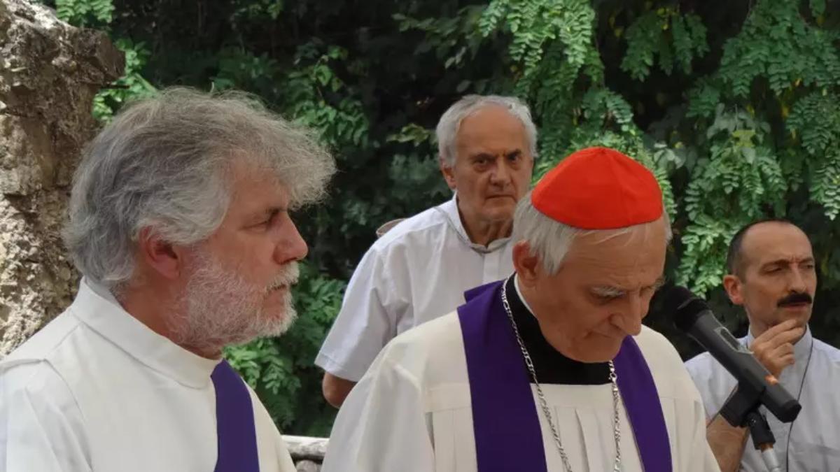 Il cardinale Zuppi a Marzabotto legge i nomi di 12mila bambini  morti in Terra Santa 