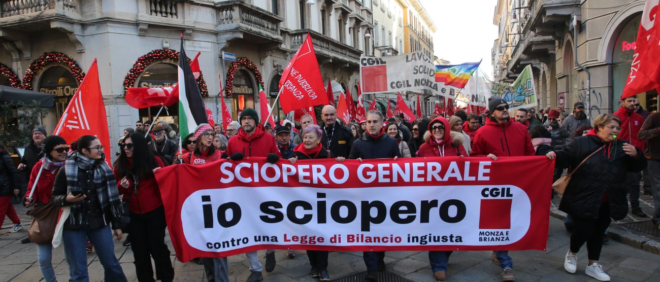 Sciopero: un paese che si ferma e un governo che non ascolta