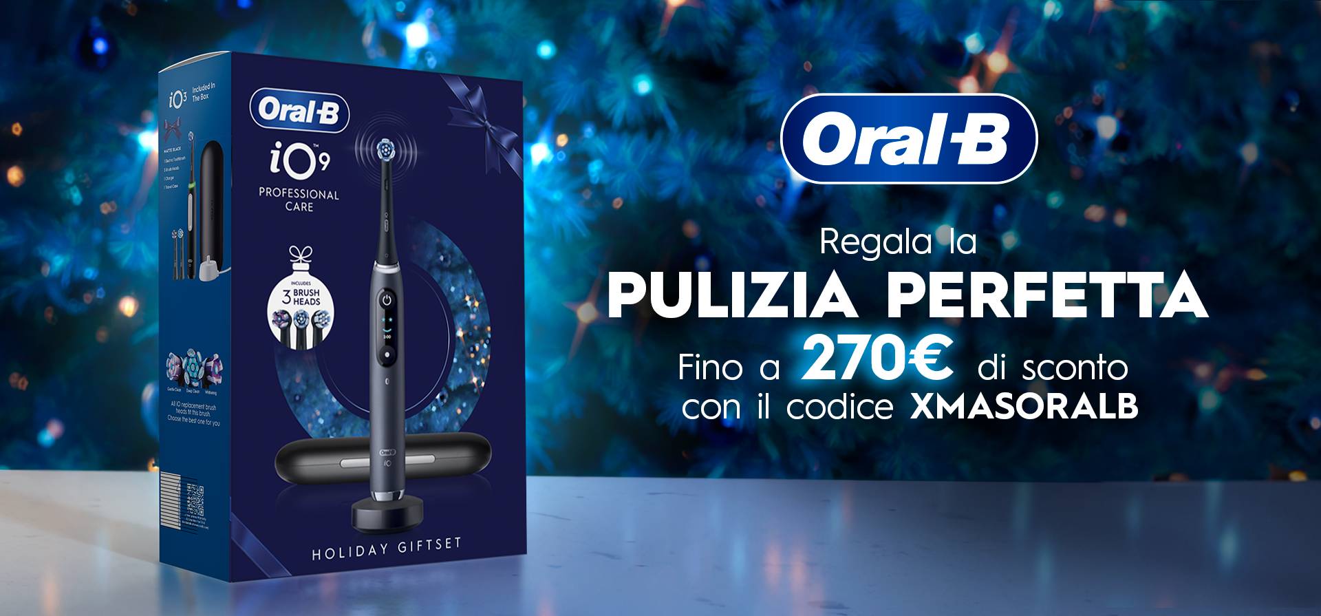 Regala la pulizia perfetta: approfitta subito delle promo Oral-B iO e migliora la tua igiene orale