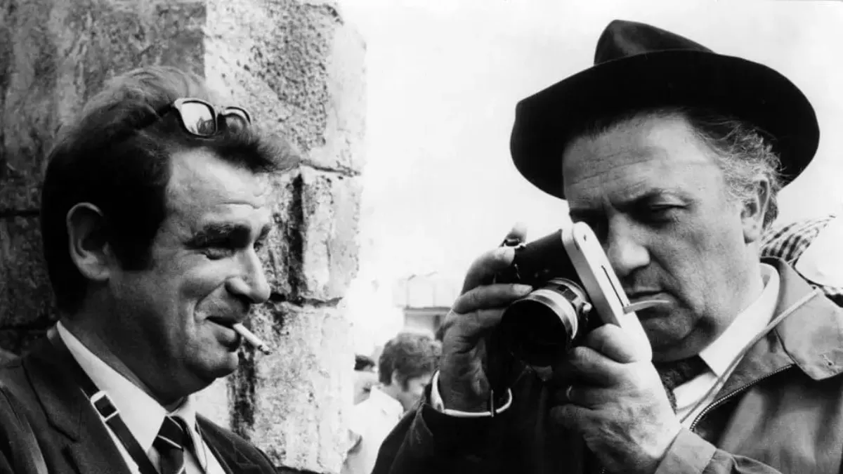 PINNA E FELLINI Franco Pinna a colori