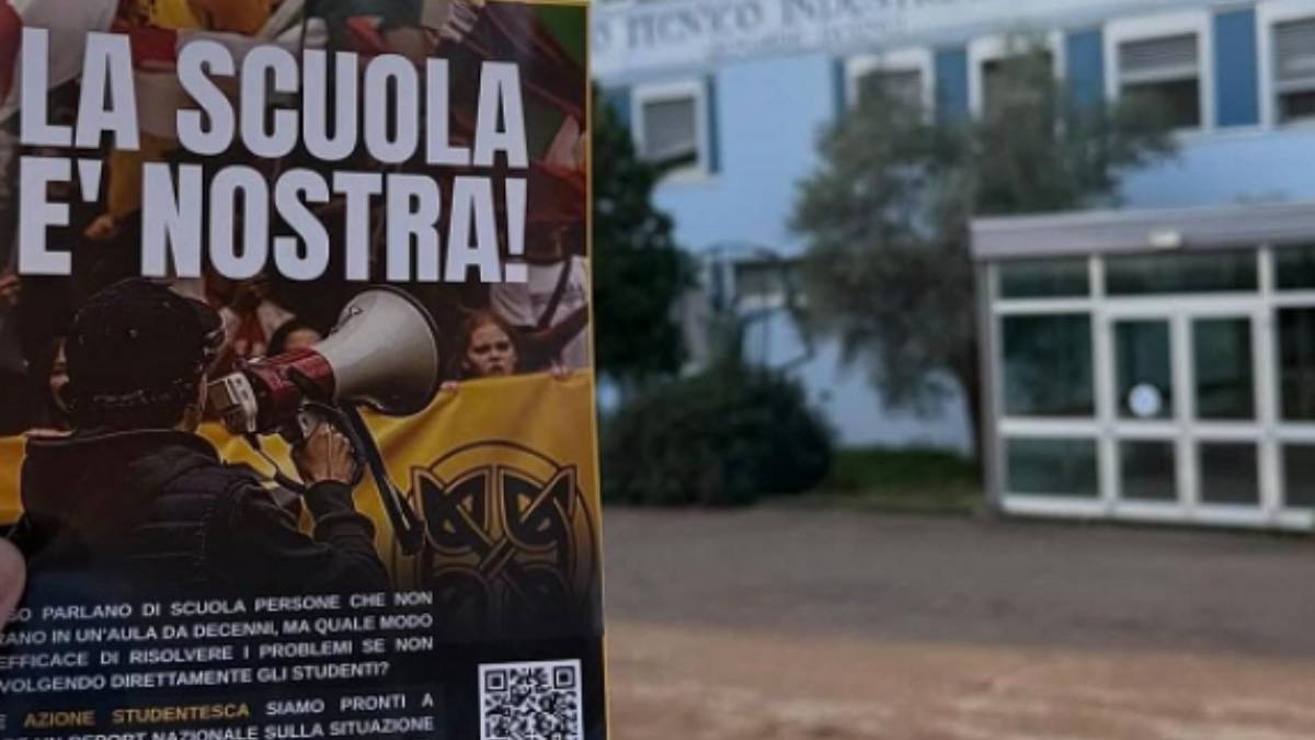 Azione Studentesca e il questionario sui docenti di sinistra che è una schedatura politica Fonte: roma.corriere.it