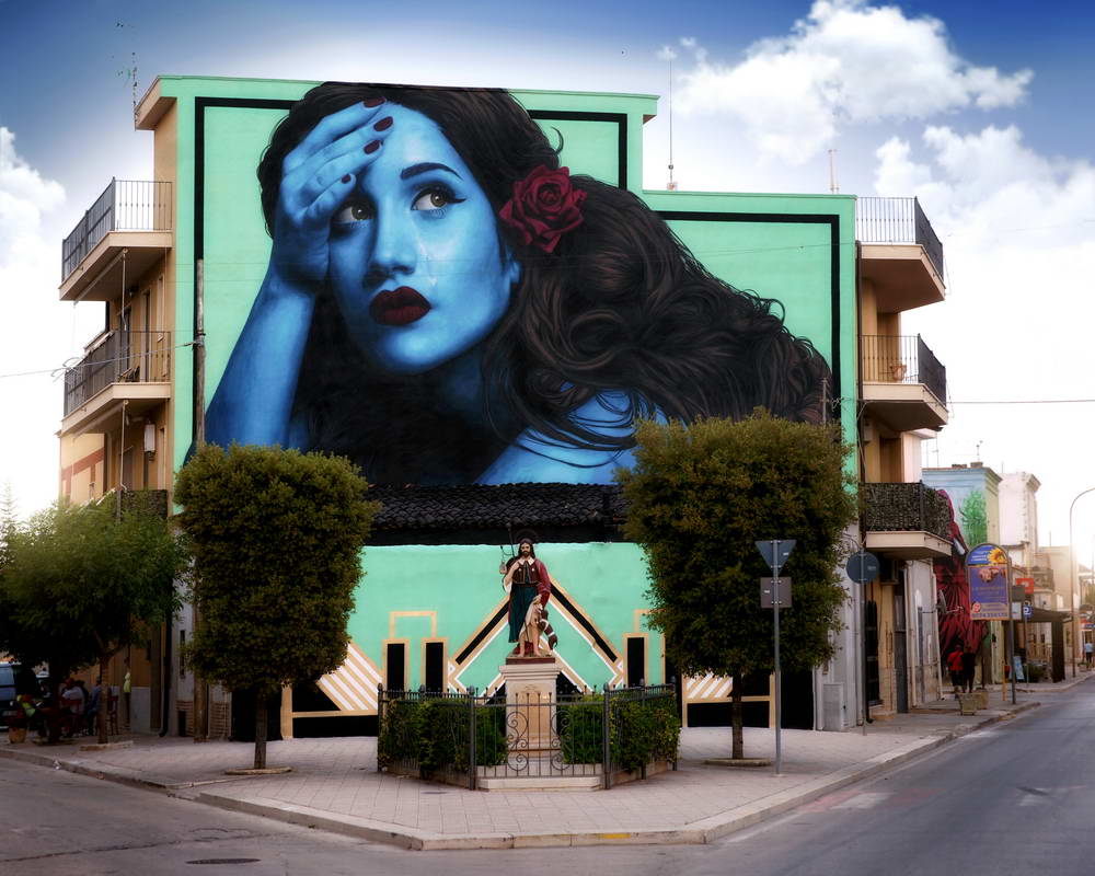 Stornara: il paese dei murales dove gli street artist possono esprimere tutta la loro creatività