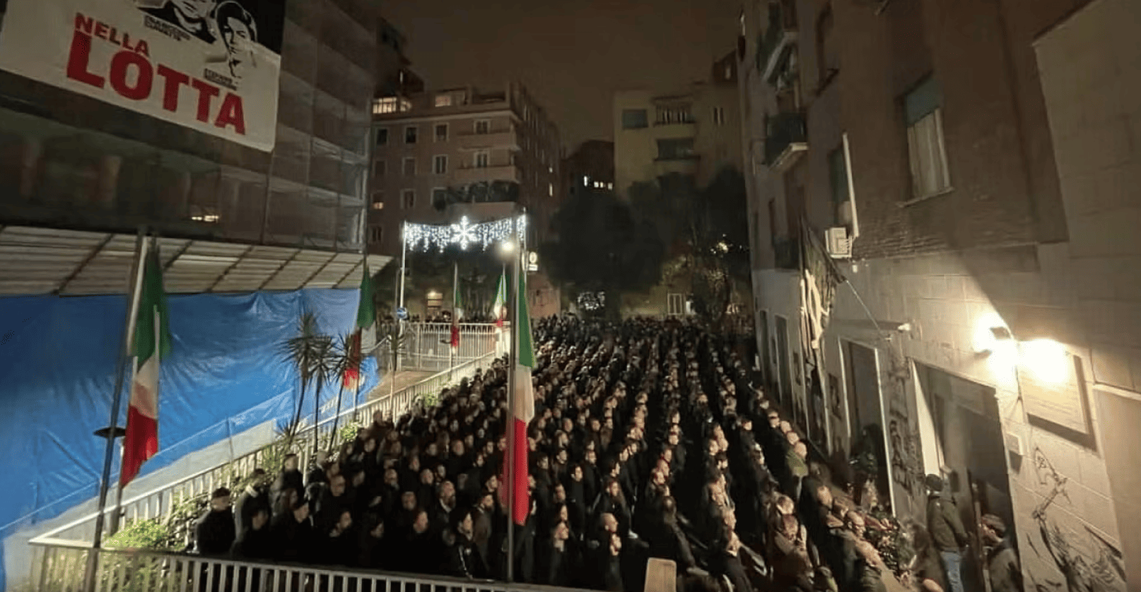 Il gup proscioglie 29 appartenenti a CasaPound per il saluto fascista alle commemorazioni di Acca Larentia