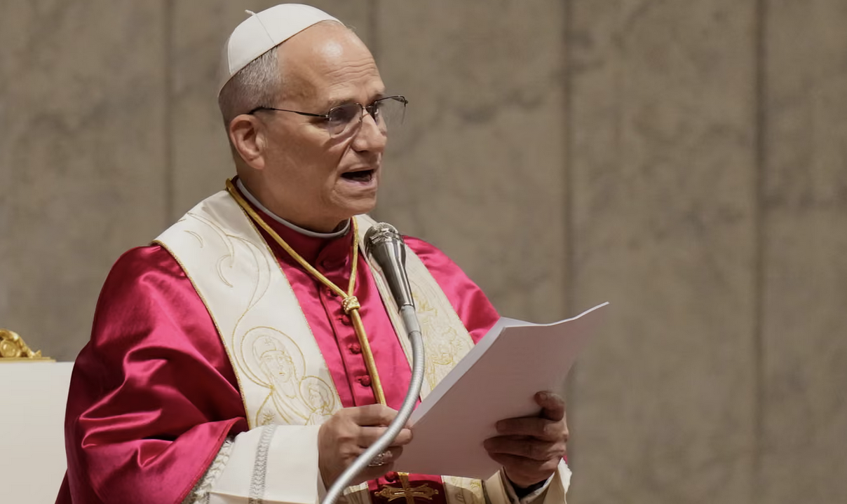 Screenshot 2026-04-11 alle 23.21.44 Leone XIV contro i signori della guerra: "Basta con l’idolatria del sé, del denaro e con l’esibizione della forza"