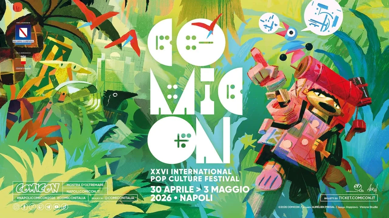 Il Comicon Napoli 2026 torna con oltre 650 eventi: fumetti, ospiti internazionali e dialoghi contemporanei