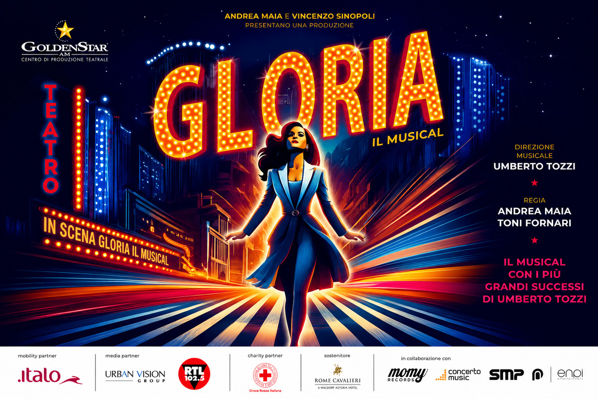 Gloria Il Musical, il nuovo spettacolo costruito sulle canzoni di Umberto Tozzi con Valeria Mancini nel ruolo di Gloria - di Alessia de Antoniis