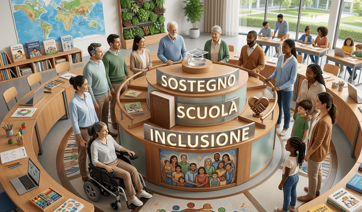 Gemini_Generated_Image_24yniy24yniy24yn (1) 30 CFU Art. 13: cresce l’interesse tra docenti abilitati e specializzati sul sostegno