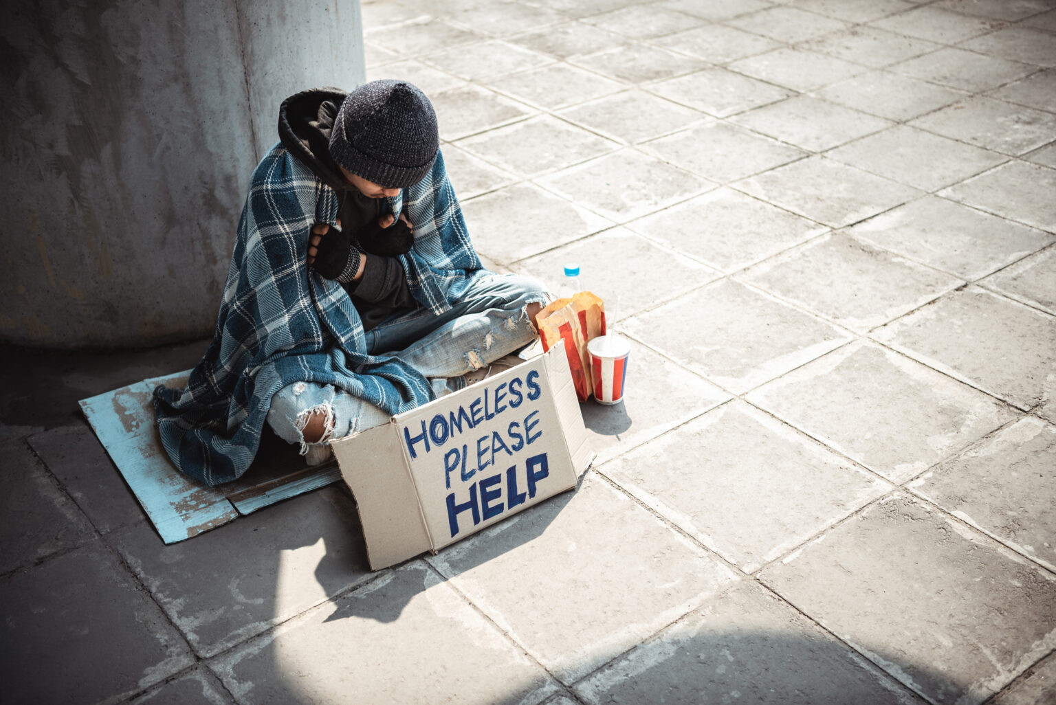 Se mendicare è indecoroso