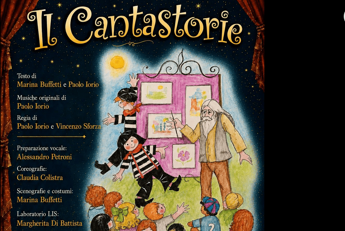 Screenshot 2026-05-27 alle 11.13.22 La poesia del teatro diventa memoria viva: a Guidonia va in scena “Il Cantastorie”