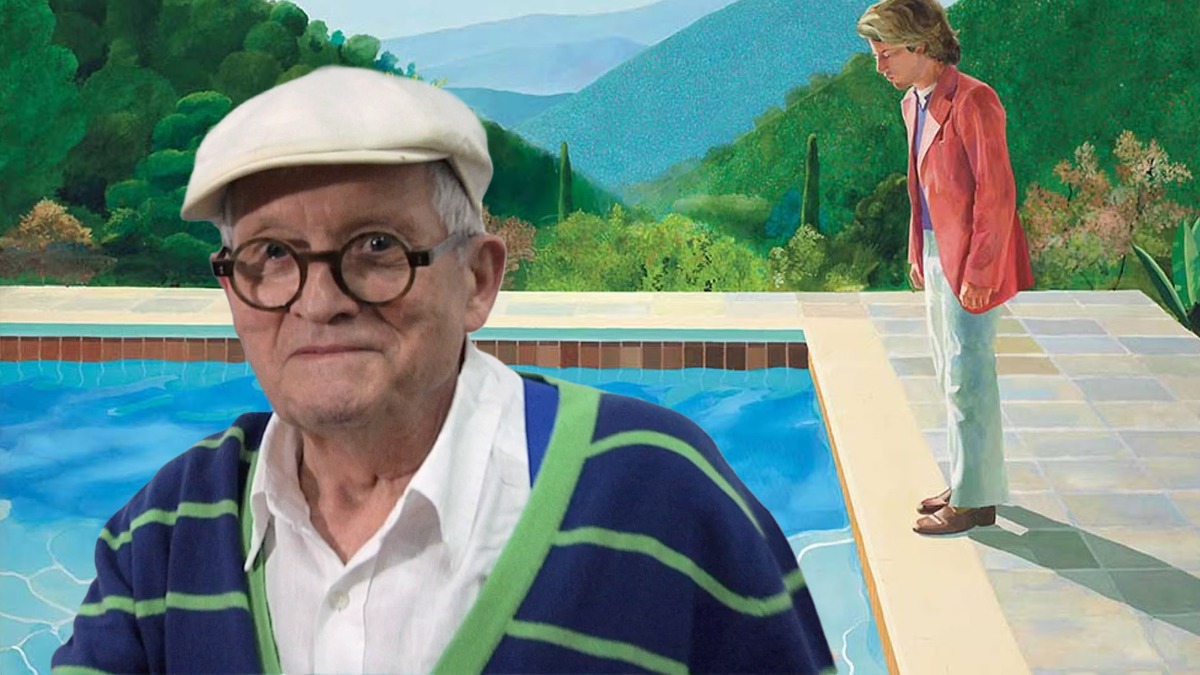 david-hockney-ritratto-piscina-pool-with-two-figures (1) Muore David Hockney, il pittore che ha reinventato lo sguardo contemporaneo