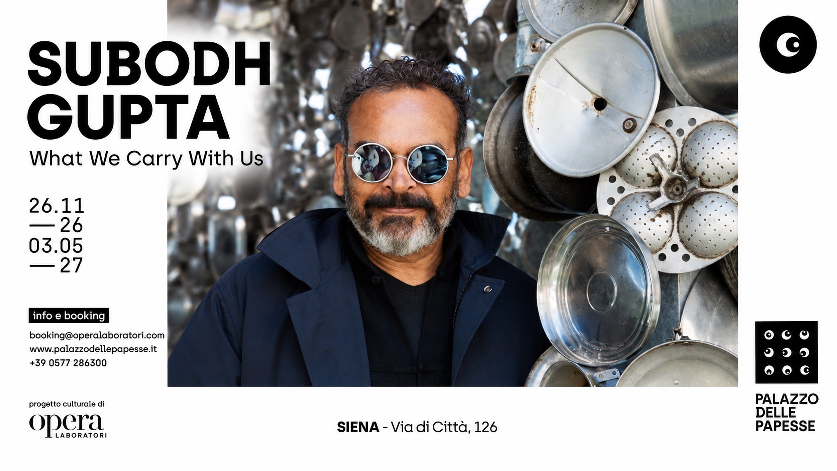 Gupta_palazzo_papesse Subodh Gupta porta i suoi oggetti a Siena