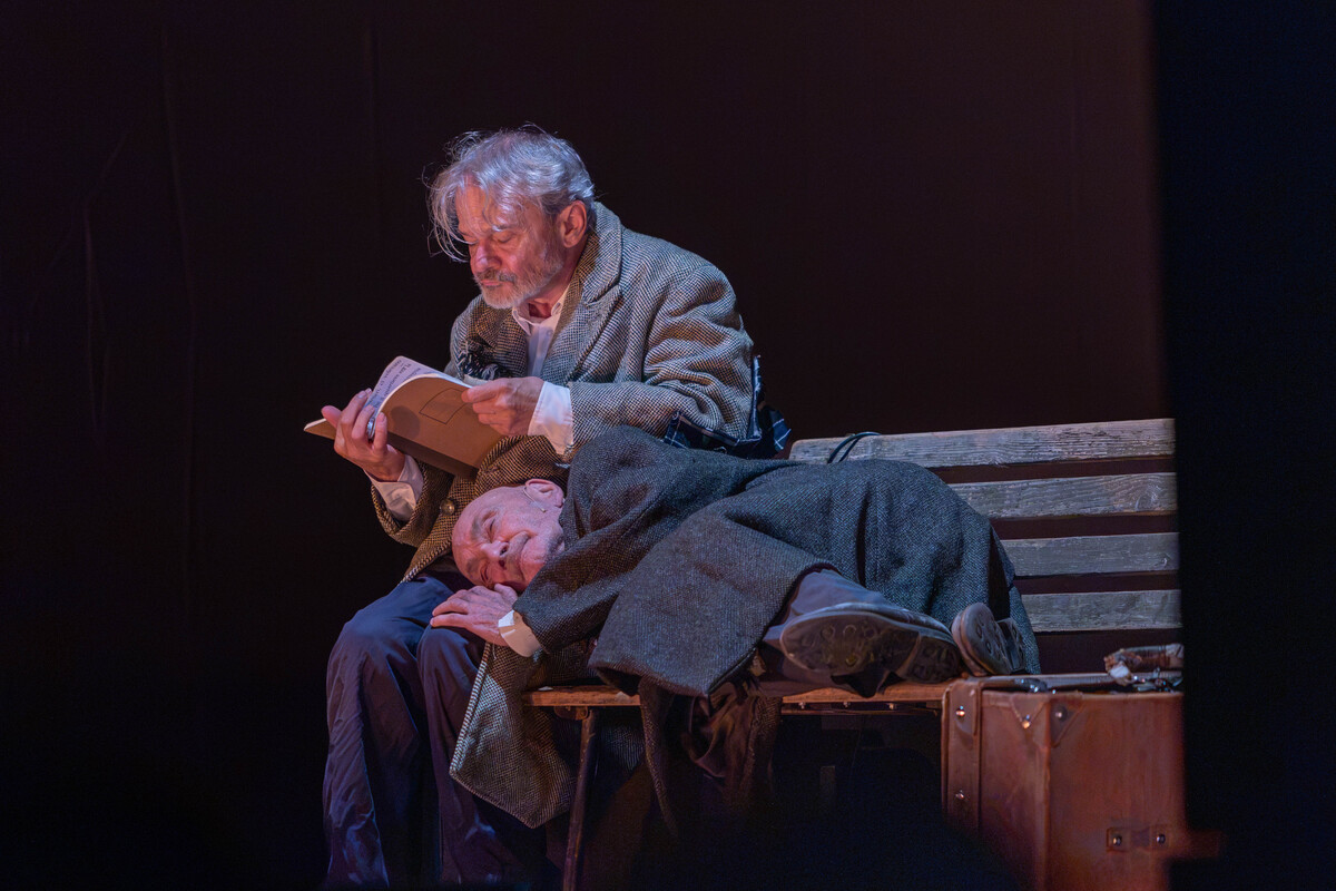 Enzo Vetrano e Stefano Randisi - Totò e Vicé - Ginesio Fest - Ph. Ester Rieti - recensione di Alessia de Antoniis
