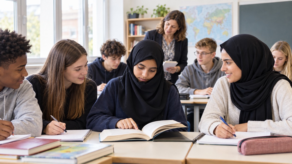 Studenti-islamici-1024×576 Il problema non sono gli stranieri in classe. È la società che vogliamo
