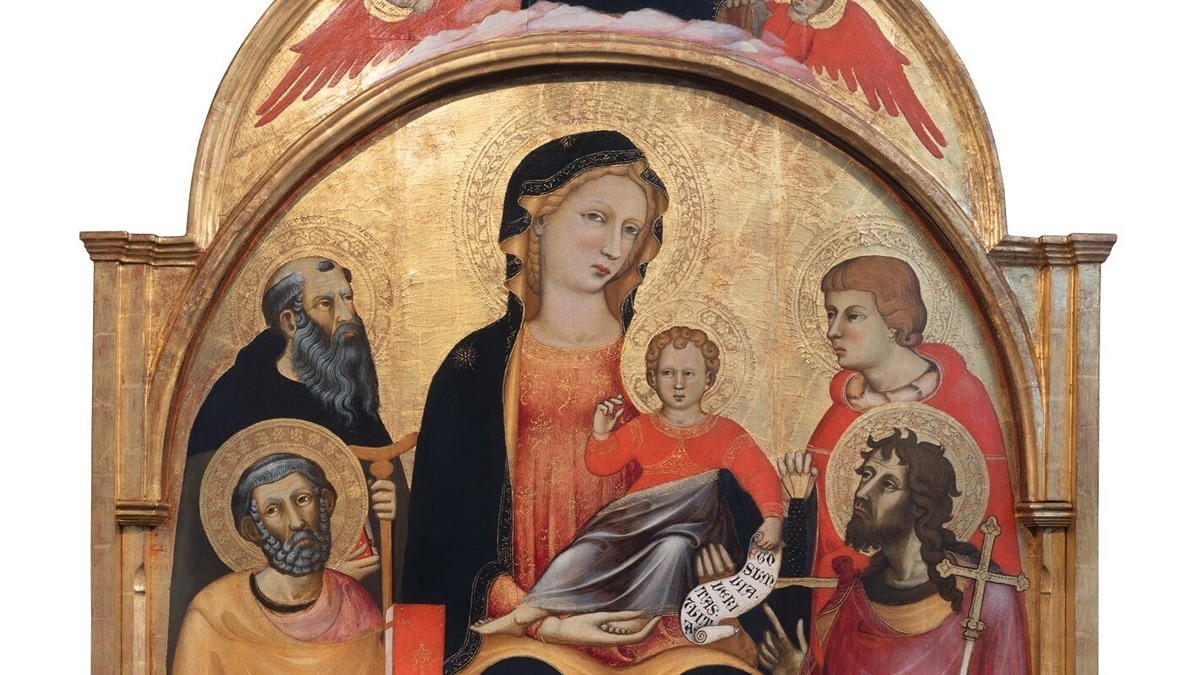 IMG_0464 Alla Galleria dell’Accademia di Firenze due tavole restaurate del Maestro del 1416